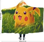 Pokemon Hooded Blankets - Anime Mystery Dungeon Blankets