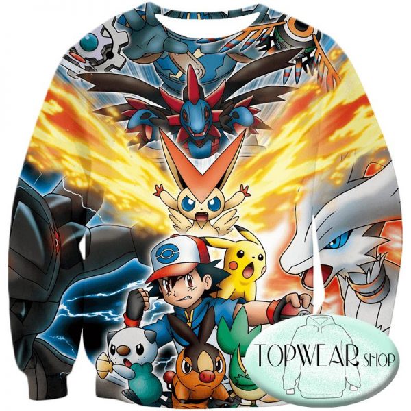 Pokemon Hoodies - Ketchum Pokemons 3D Hoodie