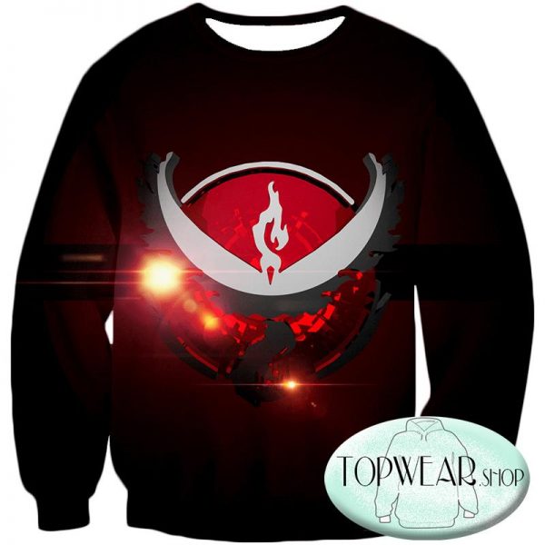 Pokemon Hoodies - Legendary Moltress Logo Zip Up Hoodie