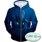 Pokemon Hoodies - Legendary Pokemon Lugia Zip Up Hoodie