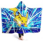 Pokemon Wearable Throw Hooded Blanket