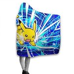 Pokemon Wearable Throw Hooded Blanket