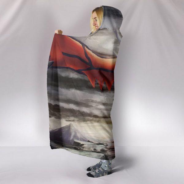 Pokemon Yveltal Hooded Blanket - Sharp Claws Blanket