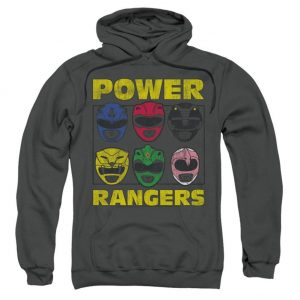 Power Rangers Pullover - Ranger Helmets Hoodie