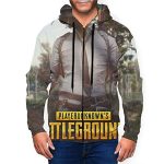 PUBG Hoodies - 3D Print Game Playerunknown's Battlegrounds Pullover with Pockets