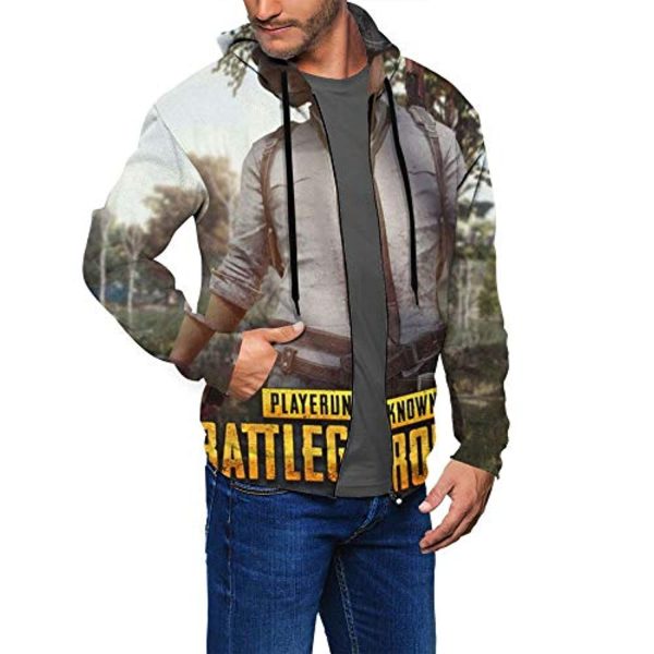 PUBG Hoodies - 3D Print Game Playerunknown's Battlegrounds Pullover with Pockets