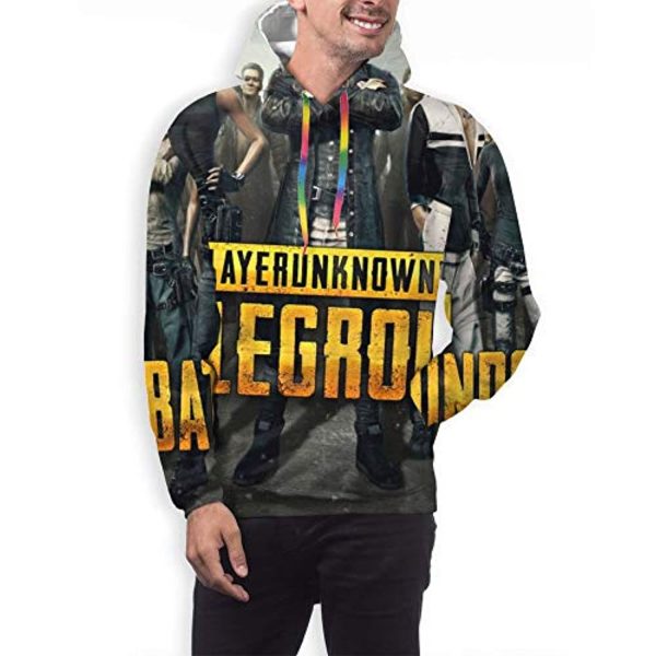 PUBG Hoodies - 3D Print Game Playerunknown's Battlegrounds Pullover with Pockets