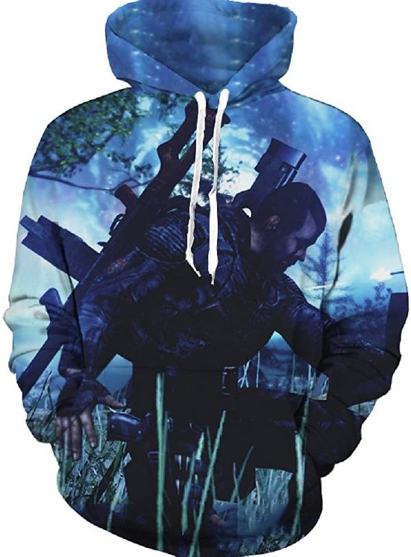 PUBG Hoodies - 3D Print Game Playerunknown's Battlegrounds Pullover with Pockets