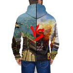 PUBG Hoodies - 3D Print Game Zipper Jacket with Pockets