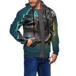 PUBG Hoodies - 3D Print Zipper Jacket with Pockets