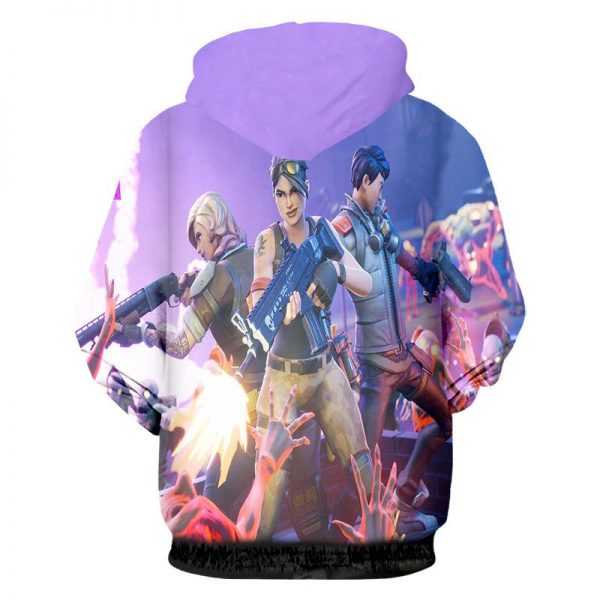 PUBG Hoodies - 3D Print Zipper Jacket with Pockets