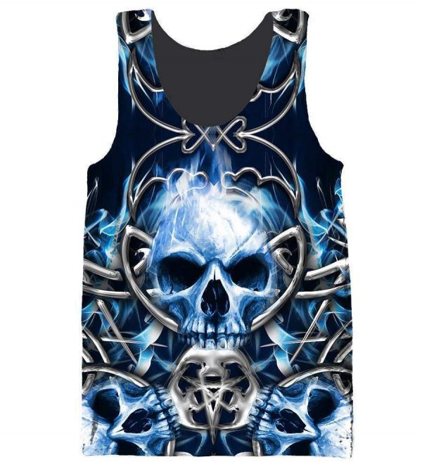 Queensryche Hoodies - Pullover Blue Hoodie