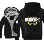 Rainbow Six Jackets - Solid Color Rainbow Six Game Yellow Icon Super Cool Fleece Jacket
