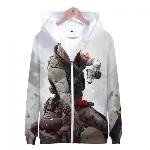 Rainbow Six Jackets - Super Cool Rainbow Six Icon Soldiers Fighting White Jacket