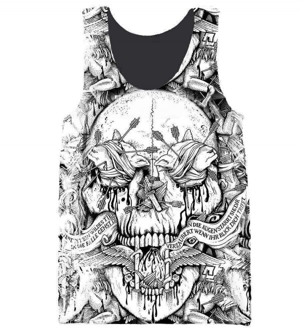 Rammstein Hoodies - Pullover White Hoodie