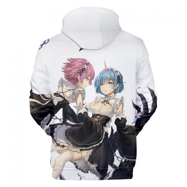 Re: Life In A Different World From Zero 3D Hoodies Sweatshirt Pullover