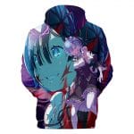 Re: Life In A Different World From Zero 3D Hoodies Sweatshirt Pullover