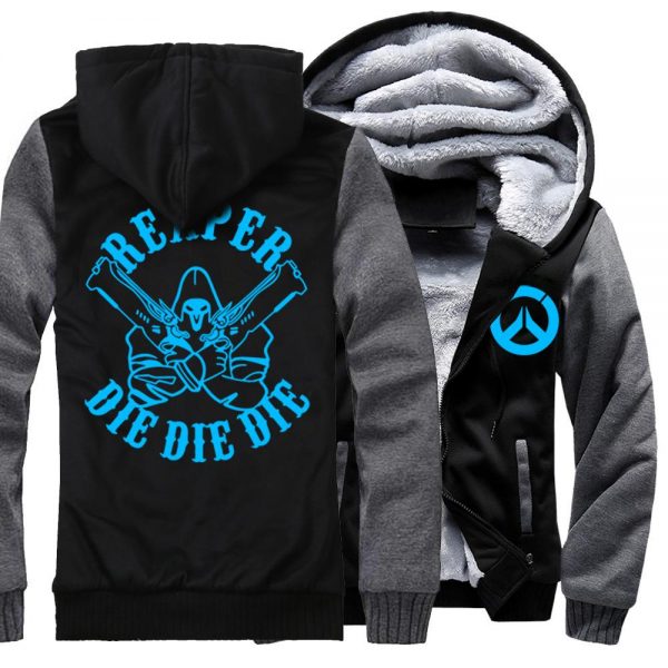 REAPER Jackets - Solid Color REAPER Series REAPER DIE Icon Super Cool Fleece Jacket