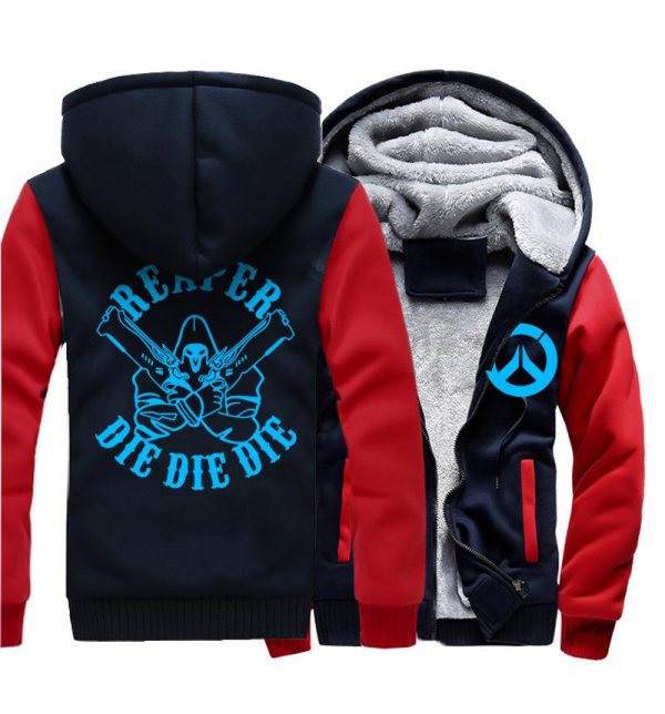 REAPER Jackets - Solid Color REAPER Series REAPER DIE Icon Super Cool Fleece Jacket