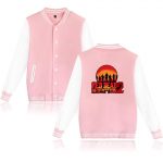 Red Dead Redemption 2 Baseball Jackets - Solid Color Red Dead Redemption 2 Game Icon Baseball Jacket