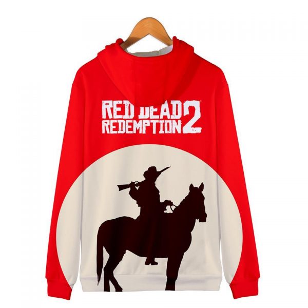 Red Dead Redemption 2 Hoodies - Red Dead Redemption 2 Arthur Morgan Super Cool 3D Hoodie