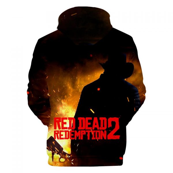 Red Dead Redemption 2 Hoodies - Red Dead Redemption 2 Arthur Morgan Super Cool 3D Hoodie
