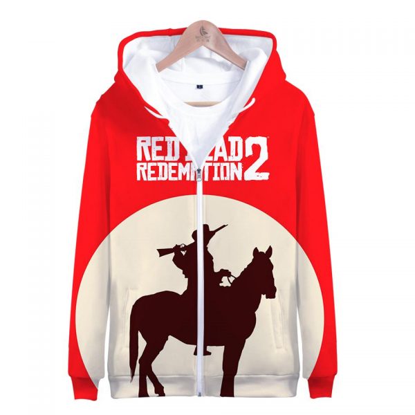 Red Dead Redemption 2 Hoodies - Red Dead Redemption 2 Arthur Morgan Super Cool 3D Hoodie