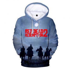 Red Dead Redemption 2 Hoodies - Red Dead Redemption 2 Game Character 3D Hoodie