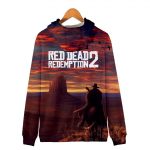 Red Dead Redemption 2 Hoodies - Red Dead Redemption 2 Game Icon Super Cool 3D Hoodie