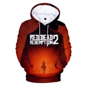 Red Dead Redemption 2 Hoodies - Red Dead Redemption 2 Masked Man Super Cool 3D Hoodie