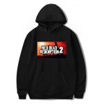 Red Dead Redemption 2 Hoodies - Solid Color Red Dead Redemption 2 Icon Hoodie
