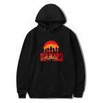 Red Dead Redemption 2 Hoodies - Solid Color Red Dead Redemption 2 LOGO Icon Super Cool Hoodie