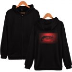 Red Dead Redemption 2 Hoodies - Solid Color Red Dead Redemption 2 Pistol Icon Zip Up Hoodie