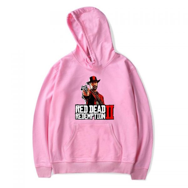 Red Dead Redemption 2 Hoodies - Solid Color Red Dead Redemption Super Cool Hoodie