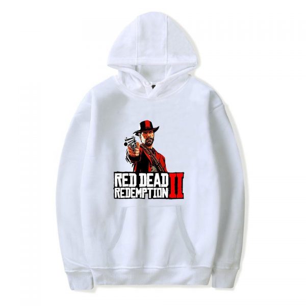 Red Dead Redemption 2 Hoodies - Solid Color Red Dead Redemption Super Cool Hoodie