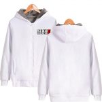 Red Dead Redemption 2 Jackets - Solid Color Red Dead Redemption 2 LOGO Icon Fleece Jacket