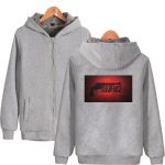 Red Dead Redemption 2 Jackets - Solid Color Red Dead Redemption Pistol Icon Fleece Jacket