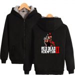 Red Dead Redemption 2 Jackets - Solid Color Red Dead Redemption Super Cool Fleece Jacket