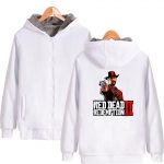 Red Dead Redemption 2 Jackets - Solid Color Red Dead Redemption Super Cool Fleece Jacket