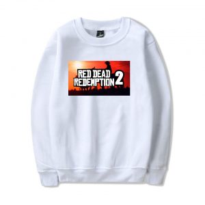 Red Dead Redemption 2 Sweatshirts - Solid Color Red Dead Redemption 2 LOGO Icon Sweatshirt