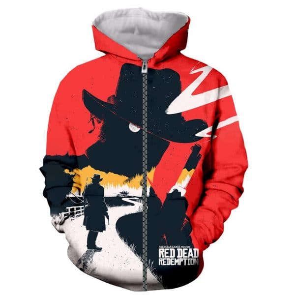 Red Dead Redemption 3D Print Hoodies
