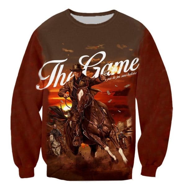 Red Dead Redemption Fashion 3D Printed Hoodies Sweatshirt