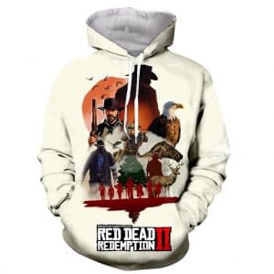 Red Dead Redemption Fashion 3D Printed Hoodies Sweatshirt