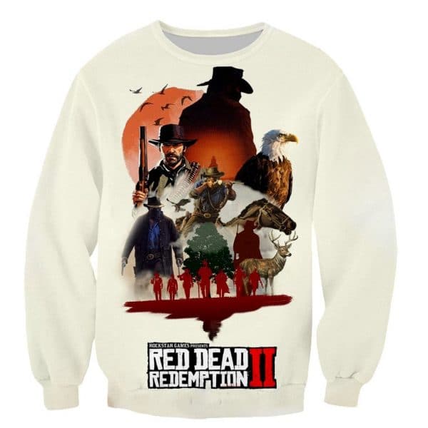 Red Dead Redemption Fashion 3D Printed Hoodies Sweatshirt