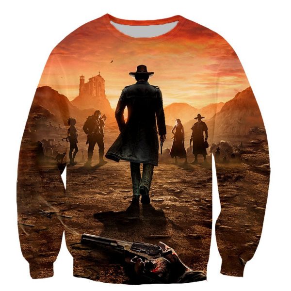 Red Dead Redemption Fashion 3D Printed Hoodies Sweatshirts