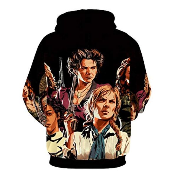 Red Dead Redemption Hoodie - 3D Print Long Sleeve Hooded Sweatshirt