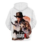 Red Dead Redemption Hoodie - John Marston 3D Print Long Sleeve Hooded Sweatshirt