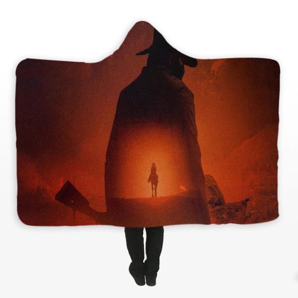 Red Dead Redemption - Red Dead Redemption Game Character Fleece Hooded Blanket