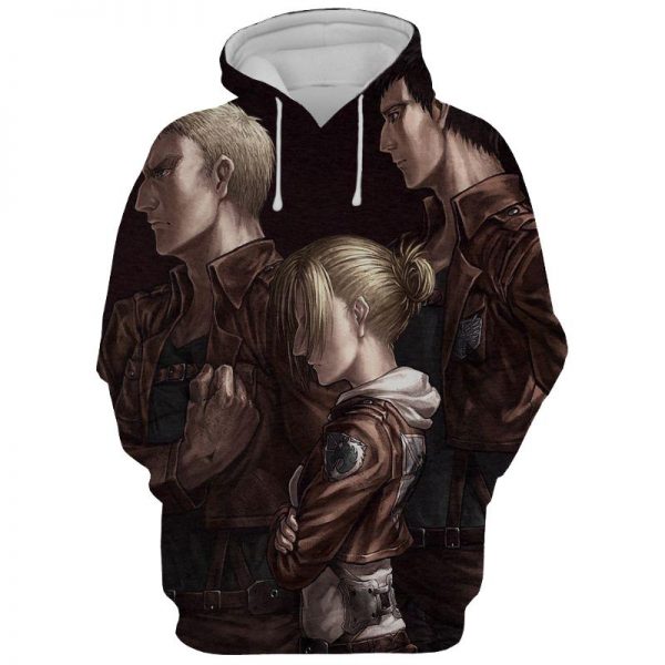 Reiner Braun Bertholdt & Annie Leonhart 3D Printed Hoodie