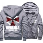 Resident Evil Jackets - Solid Color Resident Evil Series Logo Icon Super Cool Fleece Jacket